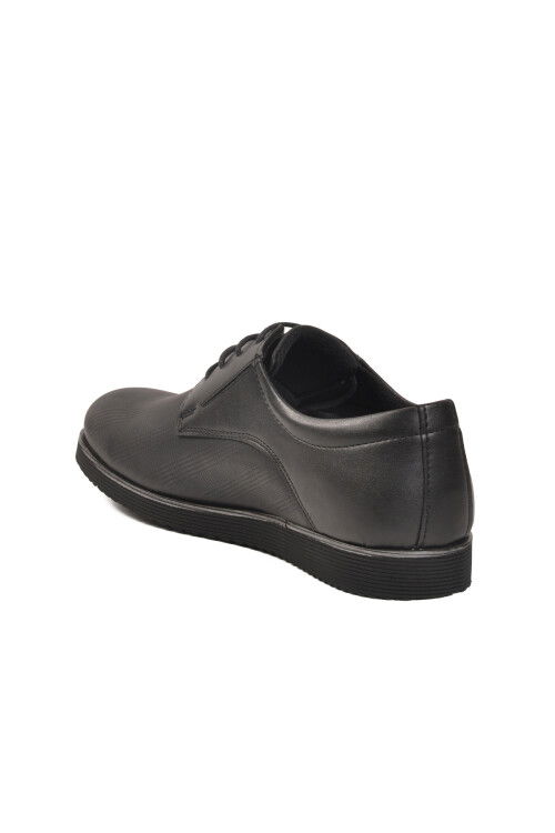 Black Printed Mens Classic Shoes 682 M