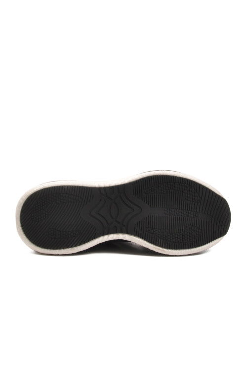 Siyah Memory Foam Hafif Esnek Bağcıklı Erkek Sneaker 2287 M