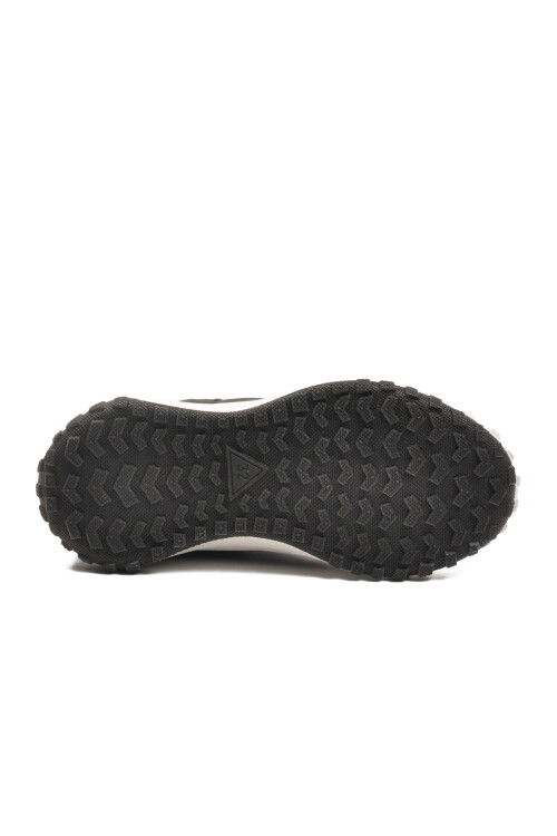 Siyah Beyaz Lastik Bağcıklı Erkek Çocuk Spor Ayakkabı G63 Kids F