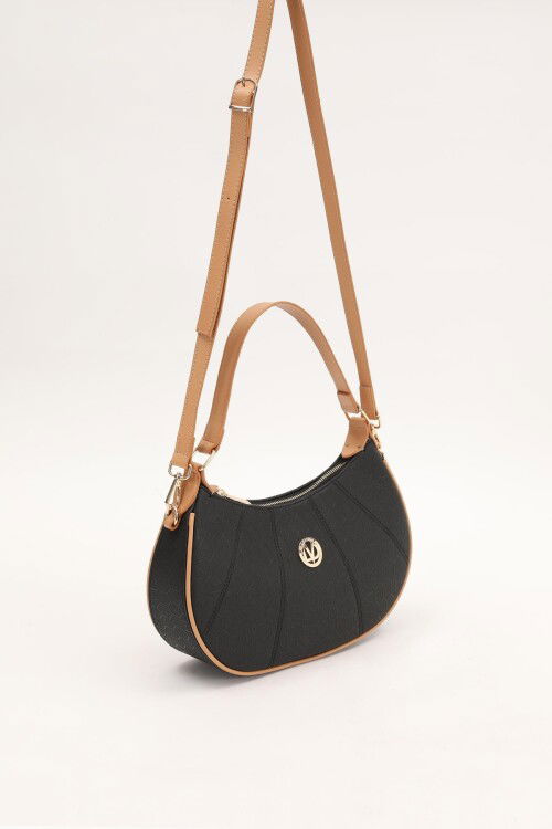 Siyah Camel Kadın Omuz Çantası 930199