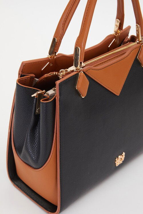 Siyah Camel Kadın Omuz Çantası 930204