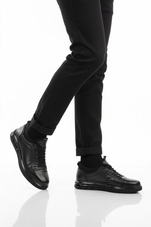 Black Mens Casual Shoes 117 M