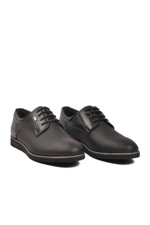 Siyah Bağcıklı Erkek Klasik Ayakkabı 682 M