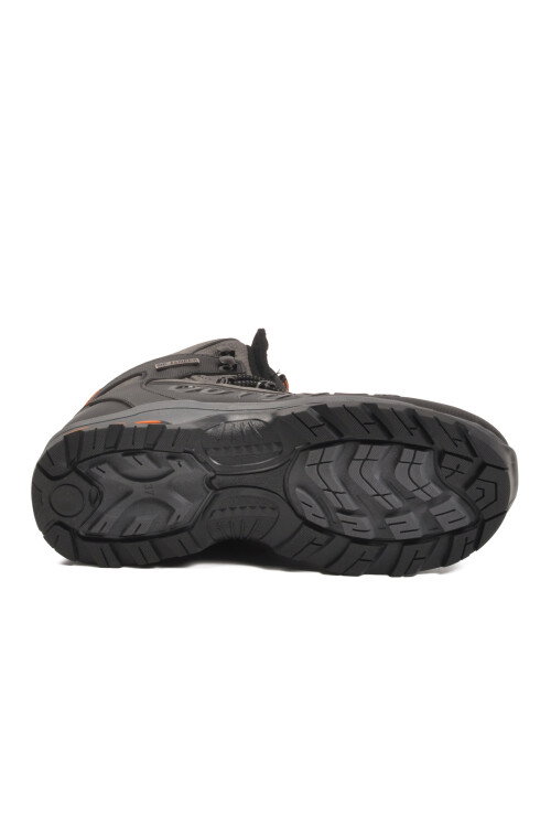 Siyah Füme Kaymaz Taban Fermuarlı Polarlı Unisex Outdoor Bot 2115 G
