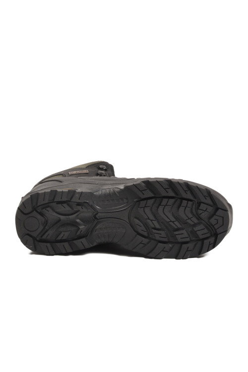 Siyah Haki Kaymaz Taban Fermuarlı Polarlı Unisex Outdoor Bot 2115 G