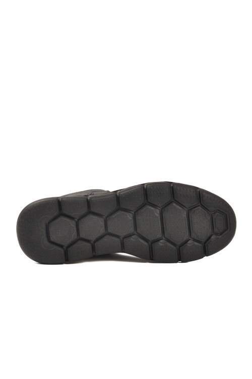 Siyah Hakiki Deri Erkek Casual Ayakkabı 242290 M