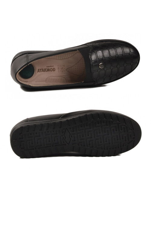 Black Gel Sole Anatomic Womens Casual Shoes 146 Z