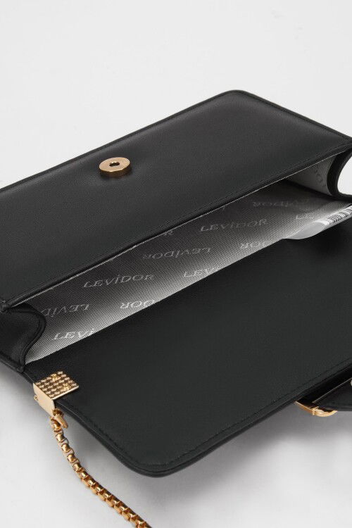 Black Womens Handbag and Shoulder Bag 930191