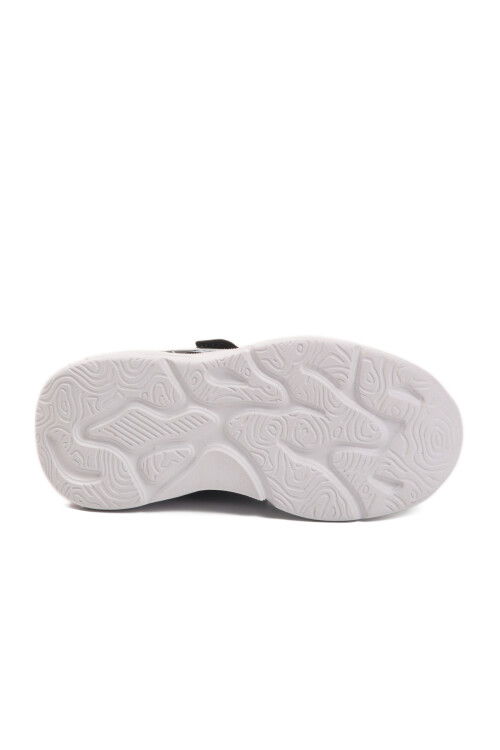 Siyah Kırmızı Cırtlı Hafif Esnek Unisex Çocuk Spor Ayakkabı Kelsy P