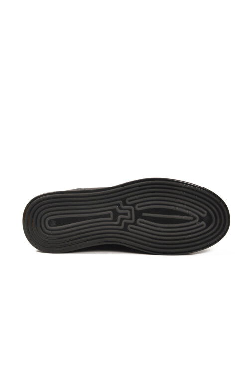 Siyah Mat Nubuk Hakiki Deri Erkek Casual Ayakkabı 1165 M