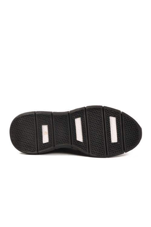 Siyah Nubuk Hakiki Deri Erkek Casual Ayakkabı 6706 M