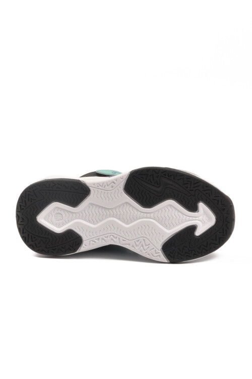 Siyah Cırtlı Hafif Esnek Erkek Çocuk Spor Ayakkabı 161-T5411102 F