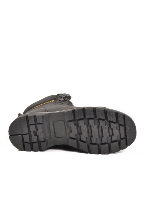 Siyah Bağcıklı Kaymaz Taban Erkek Bot 930 M