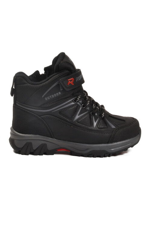 Siyah Polarlı Kaymaz Çocuk Outdoor Bot 2301 F