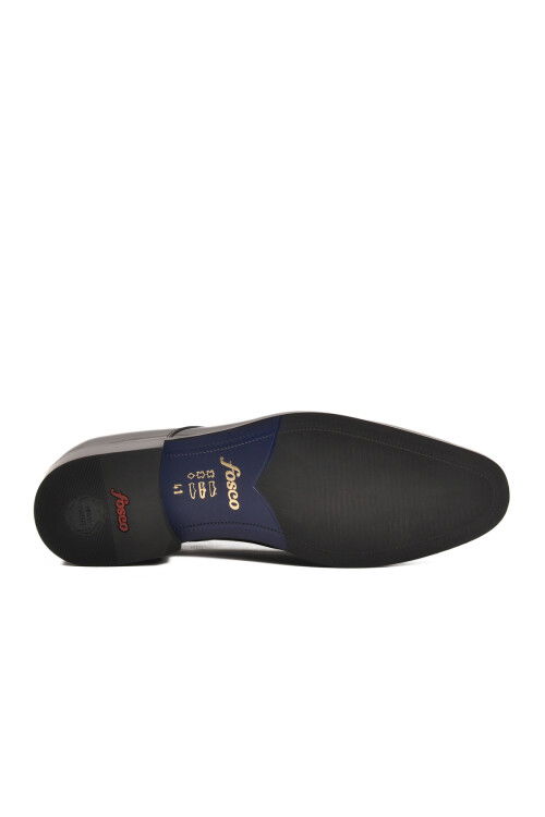 Siyah Rugan Hakiki Deri Erkek Klasik Ayakkabı 3265 M