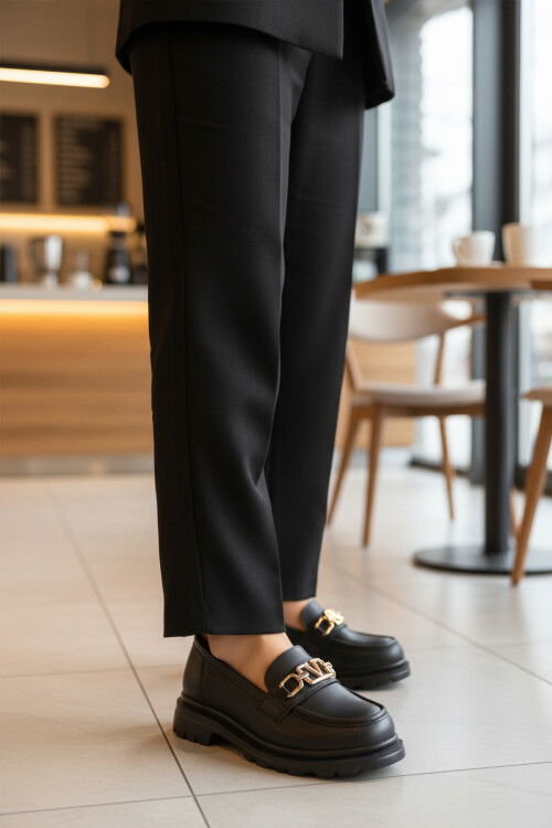 Siyah Hafif Kadın Casual Ayakkabı 1005 Z