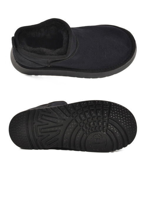 Siyah İçi Kürklü Soğuğa Dirençli Kadın Bot U-400 Z