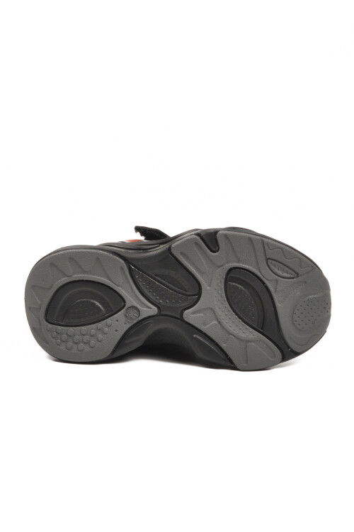 Siyah Cırtlı Hafif Erkek Çocuk Spor Ayakkabı 161-T5440210 P