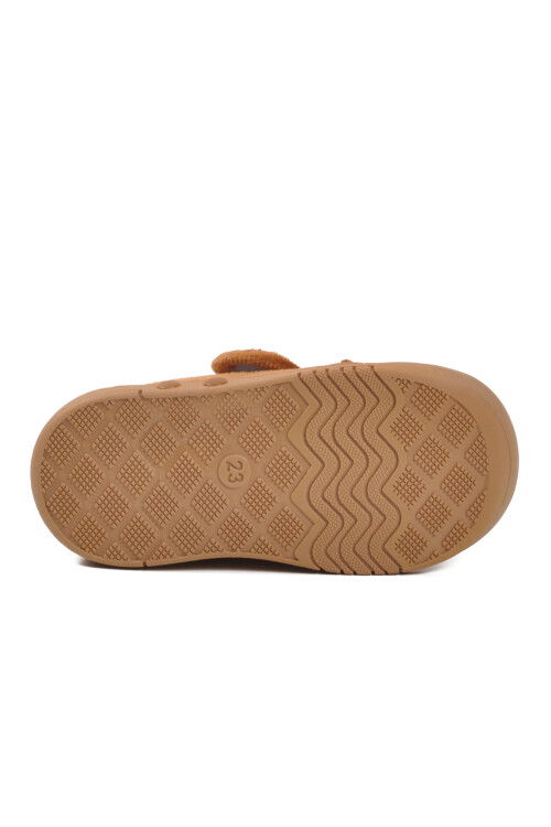 Taba Süet Cırtlı Bebek Panduf Ba&Ba 058989 B