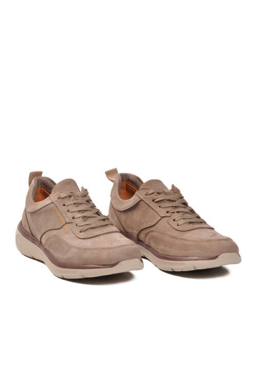 Vizon Nubuk Hakiki Deri Bağcıklı Erkek Casual Ayakkabı 252012 M