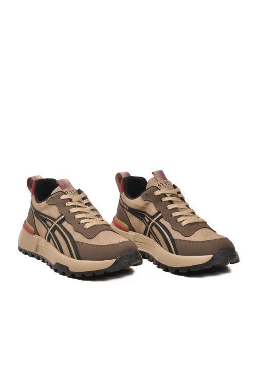 Vizon Bağcıklı Hafif Erkek Sneaker E294 M