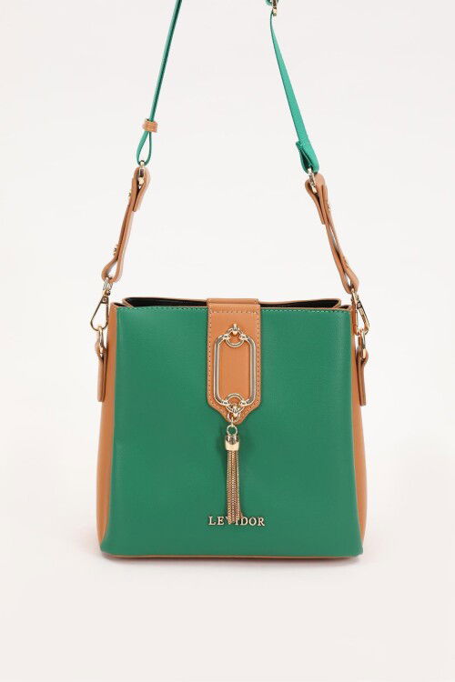 Yeşil Camel Kadın Omuz Çantası 930126