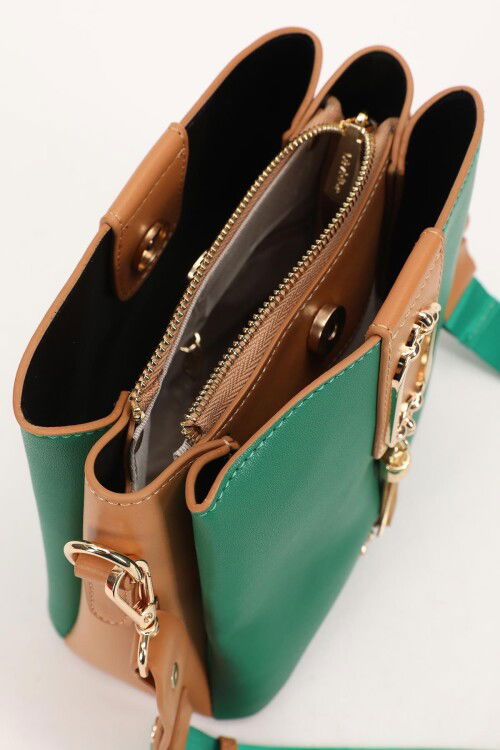 Yeşil Camel Kadın Omuz Çantası 930126