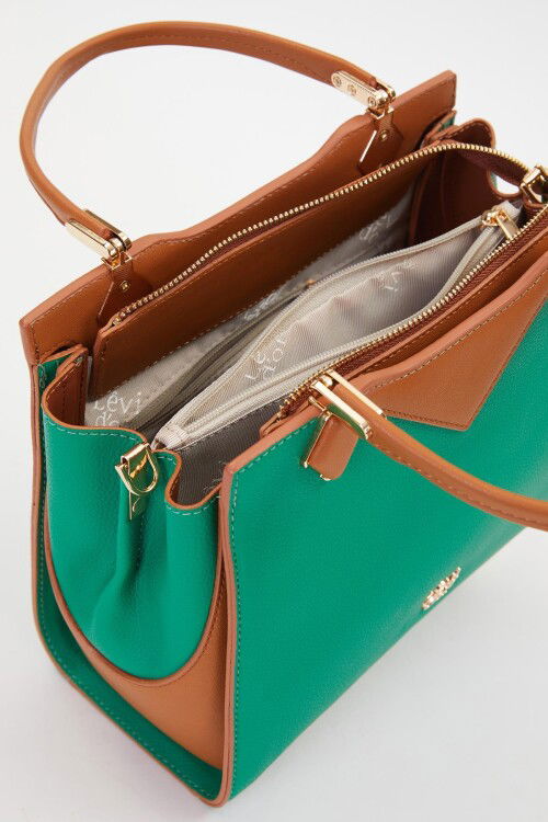 Yeşil Camel Kadın Omuz Çantası 930204