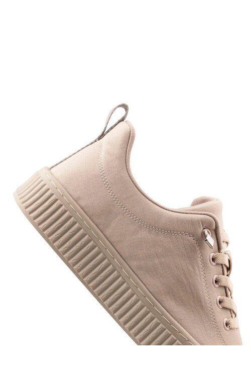 Bej Keten Hafif Erkek Casual Ayakkabı Law M