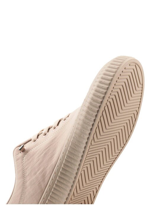 Bej Keten Hafif Erkek Casual Ayakkabı Law M