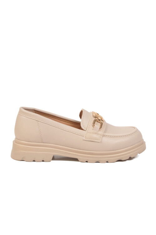 Bej Hafif Kadın Casual Ayakkabı 1005 Z