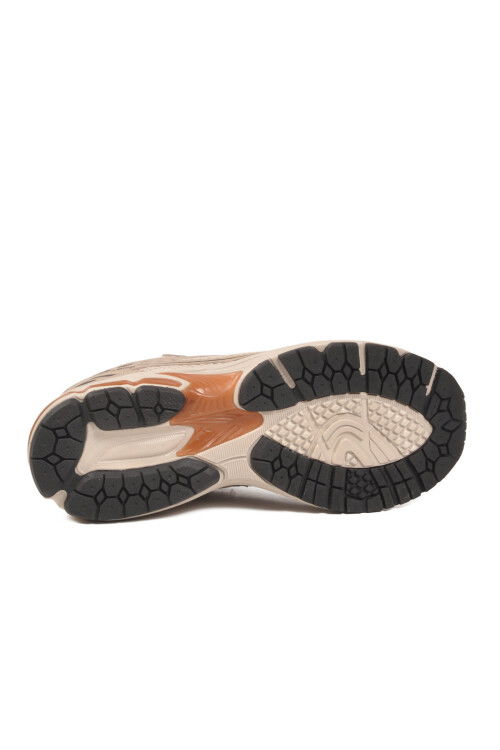 Bej Fileli Hafif Esnek Hafızalı Taban Unisex Spor Ayakkabı Ruth G