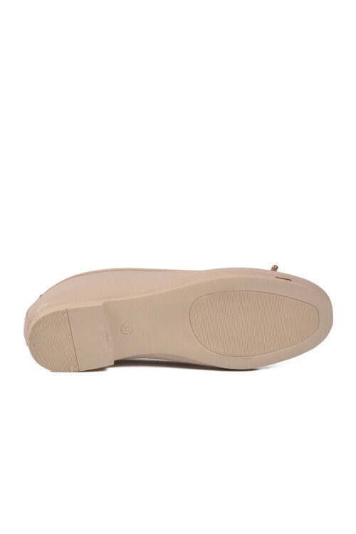 Bej Hafif Kadın Babet Ayakkabı B-34 Z