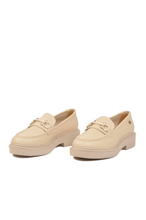 Bej Kadın Klasik Ayakkabı PC-55221 Z