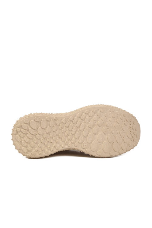 Bej Fileli Hafif Unisex Çocuk Spor Ayakkabı BNI-30961 F