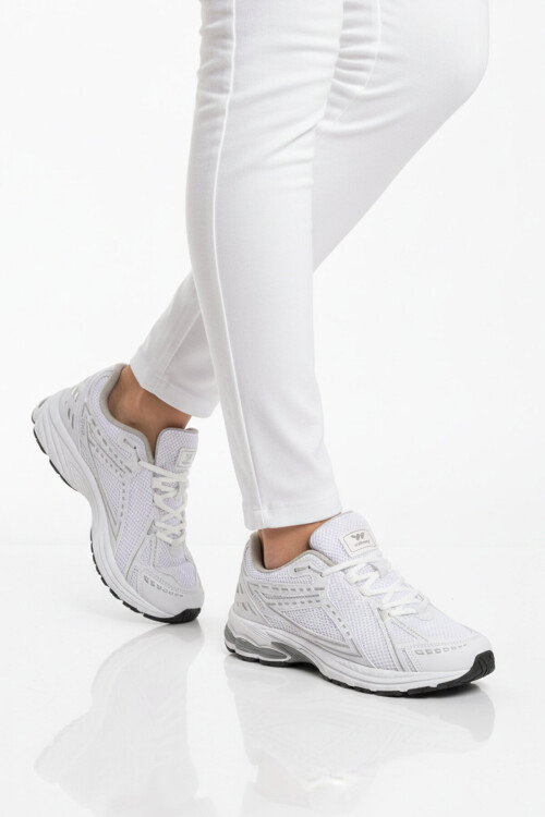 Beyaz Fileli Hafif Hava Alabilen Erkek Spor Ayakkabı 1505 Ruth M