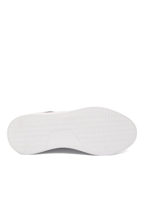 Beyaz Bağcıklı Unisex Sneaker PC-32722 G