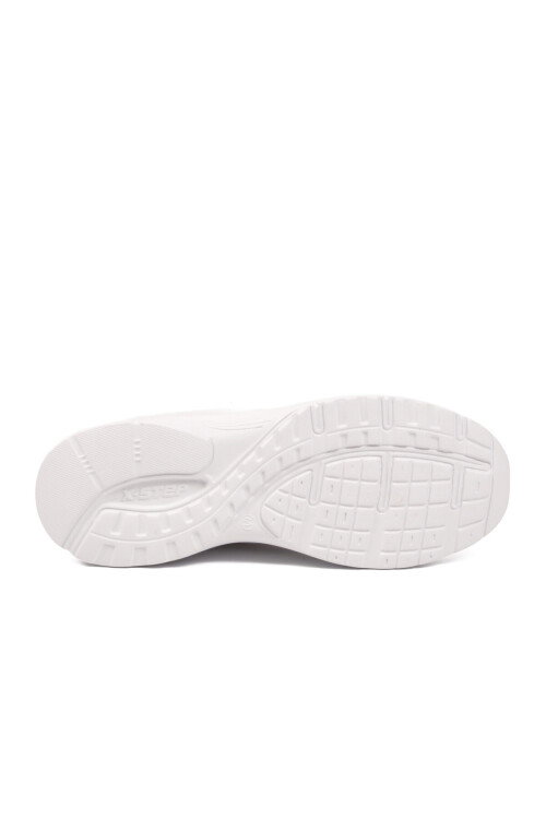 Beyaz Fileli Hafif Hava Alabilen Esnek Erkek Spor Ayakkabı 020 M