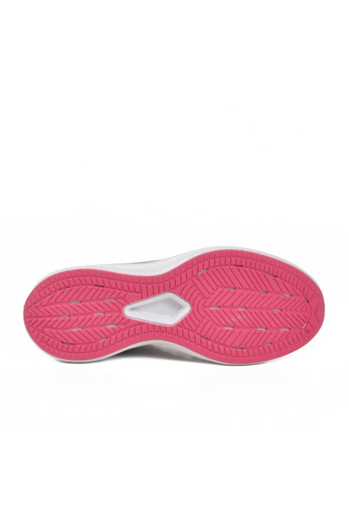 Beyaz Fileli Hafif Esnek Kadın Spor Ayakkabı BNI-11441 G