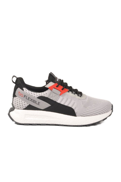 Buz Fileli Hafif Esnek Hafızalı Taban Erkek Spor Ayakkabı Bst-654 M