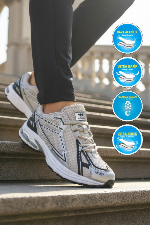 Buz Fileli Hafif Hava Alabilen Erkek Spor Ayakkabı 1505 Ruth M