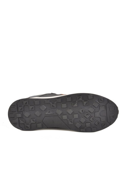 Füme Kilit Bağcıklı Hafif Esnek Erkek Spor Ayakkabı Apollo 166 M