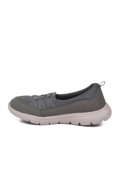 Füme Fileli Hafif Esnek Kadın Günlük Yürüyüş ve Spor Ayakkabı Bst-1009 G