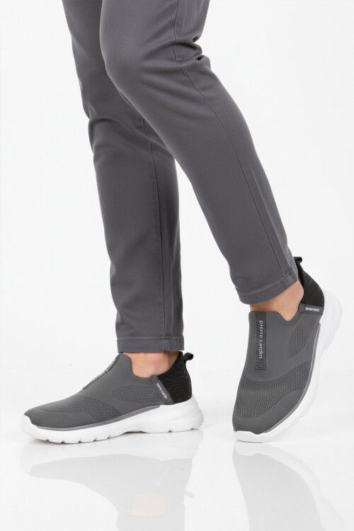 Füme Fileli Hafif Esnek Erkek Yürüyüş ve Spor Ayakkabı PCI-10050 M