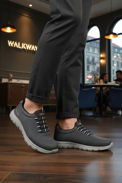 Füme Triko Hafif Erkek Spor Ayakkabı Flexible II M