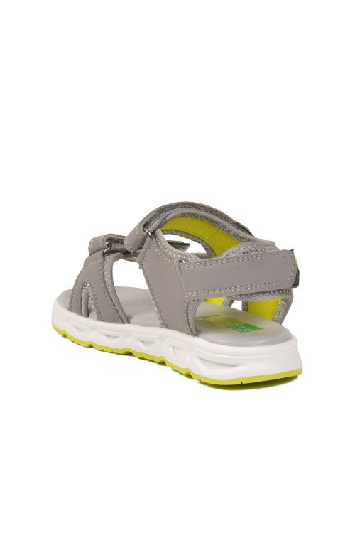 Gri Cırtlı Hafif Erkek Çocuk Sandalet BNI-10118 P