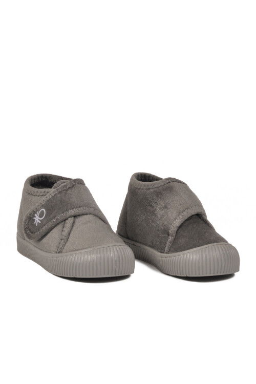 Gri Cırtlı Unisex Çocuk Günlük Ayakkabı BNI-32115 P