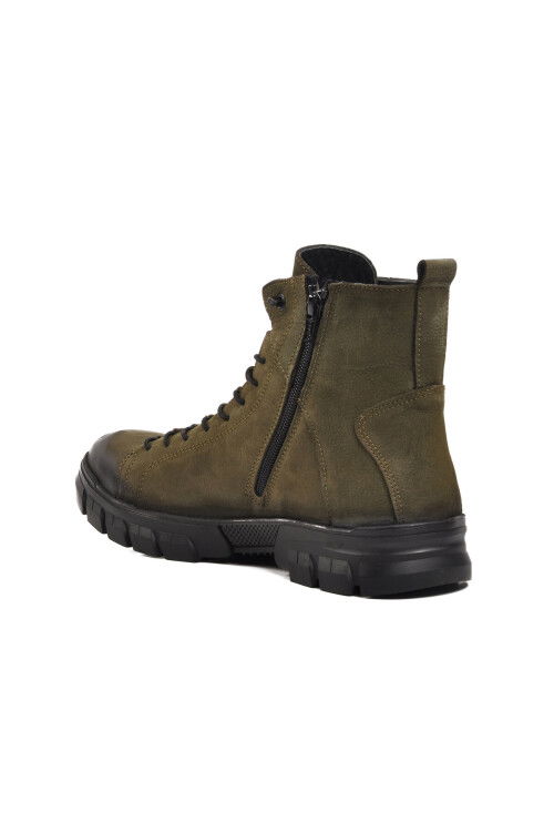 Haki Nubuk Hakiki Deri Erkek Bot Aversa 102 20725 M