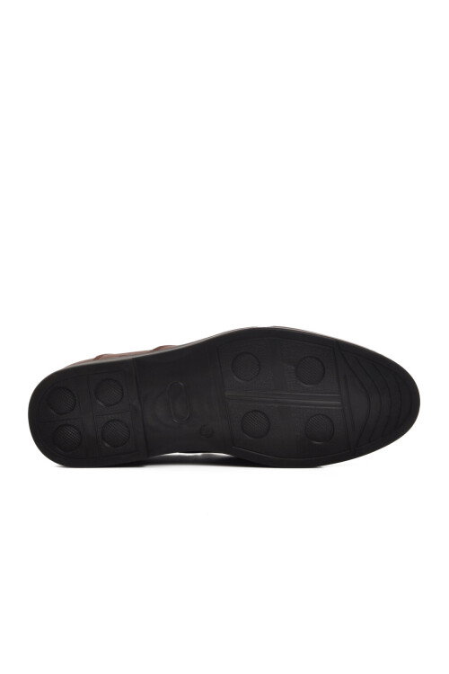 Kahve Hakiki Deri Erkek Casual Ayakkabı 327 M