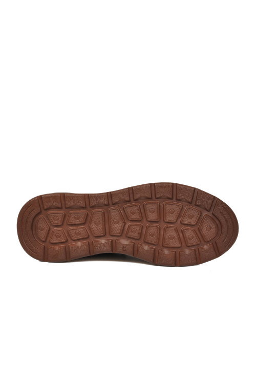 Premium Kahve Hakiki Deri Erkek Casual Ayakkabı 3003 M